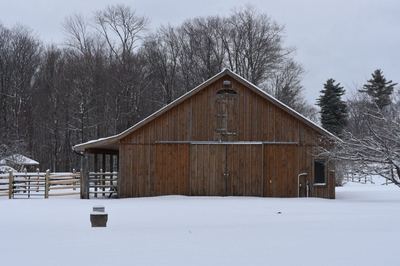 Barn in Snow